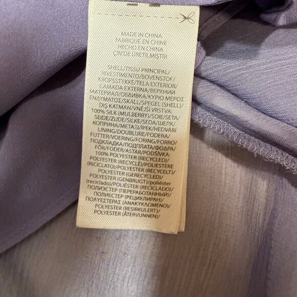 Polo Ralph Lauren Amla purple Midi Skirt size 4 - Picture 7 of 10